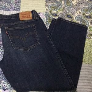 Levi Boyfriend jean capris